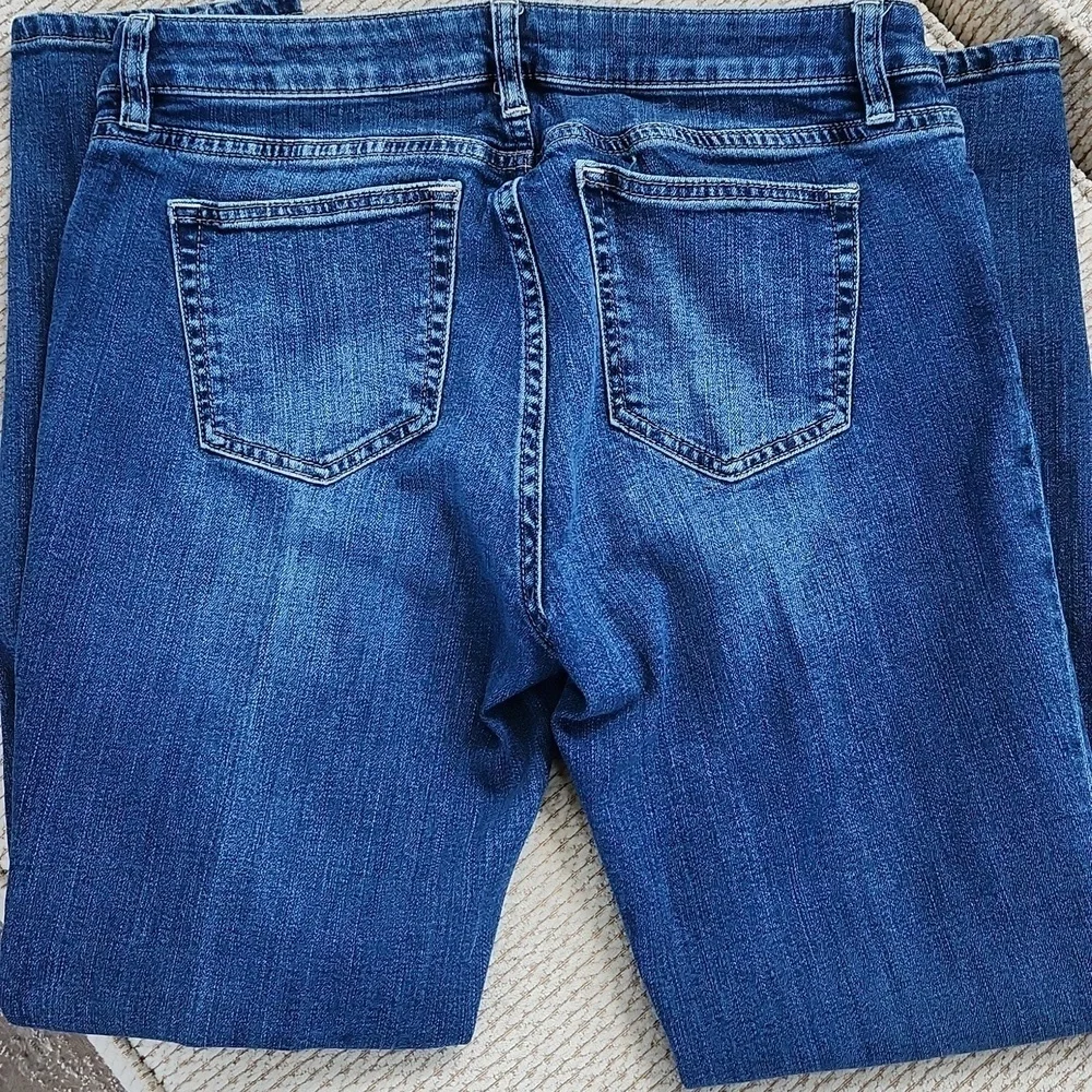 Soho Women's Straight Leg Blue Jeans, Size 6